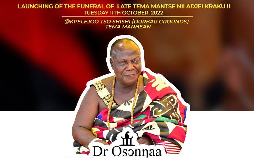 SECURITY TO BE ENFORCED IN TEMA DURING CHIEFS' FUNERAL.