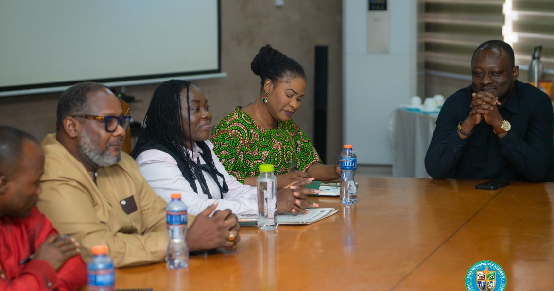 TEMA MAYOR MEETS TOR CEO FOR STRONGER COMMUNITY DEVELOPMENT.