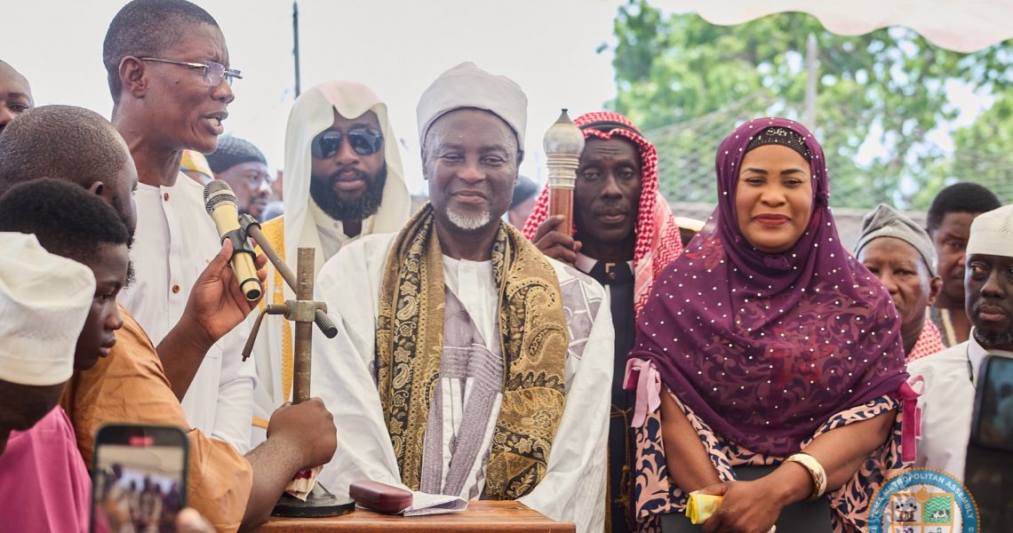 TEMA MAYOR URGES UNITY AT EID CELEBRATION.