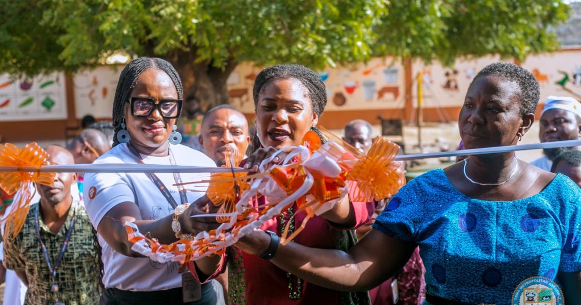 MAYOR OF TEMA CALLS FOR SUSTAINABLE CSR AS FIDELITY BANK REFURBISHES TMA DAY CARE.