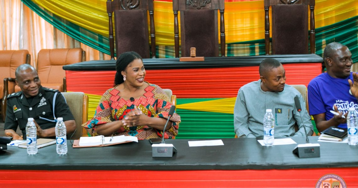 TEMA MAYOR ENGAGES PARENTS AND LEARNERS OF TMA DAY CARE AFTER PLANE CRASH INCIDENT.