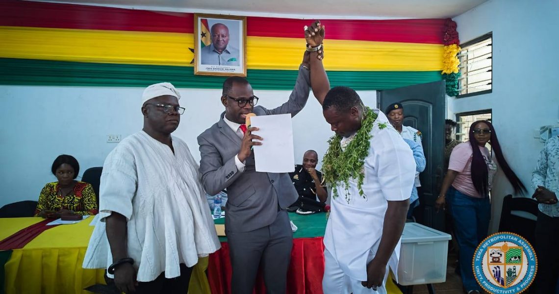 AGABBY ADJETEY SUMAILA WINS TEMA EAST SUB-METRO CHAIRMANSHIP.