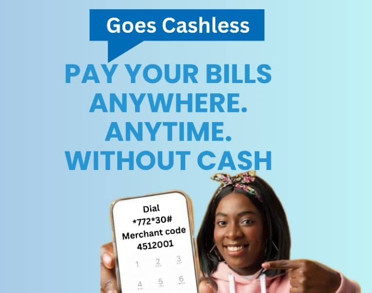 TEMA IS GOING CASHLESS — PAY THE EASY WAY!