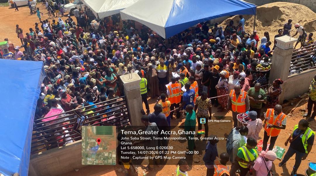 TEMA METRO NADMO DISTRIBUTES RELIEF ITEMS TO FLOOD VICTIMS.
