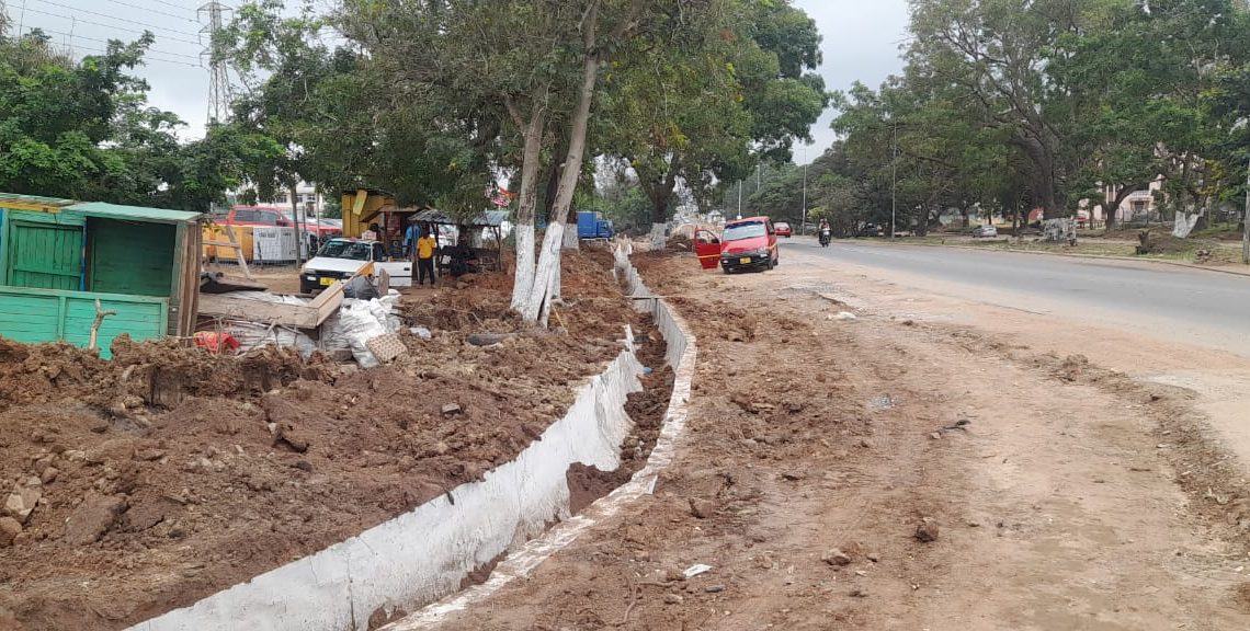 TMA RECONSTRUCTS DRAINS AT COMMUNITY 10 JUNCTION.
